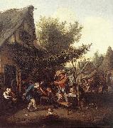 DUSART, Cornelis Village Feast dfg china oil painting reproduction